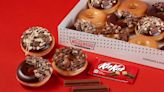 Krispy Kreme, Kit Kat team up to unveil 3 new doughnut flavors available for a limited time