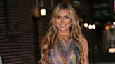 Heidi Klum Poses in Nothing but Red Bikini Bottoms During Vacation with Her Husband
