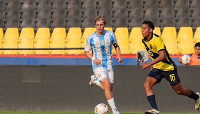 Amistoso Sub 16: empate entre la Selección de Ecuador y Argentina