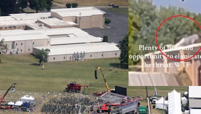 'He's Right There': Video Reveals Suspect Crawling On Roof Near Trump’s Stage As Bystanders Alert Police - News18