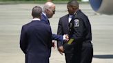 Biden meets for hours with families of fallen law enforcement officers in Charlotte during NC trip