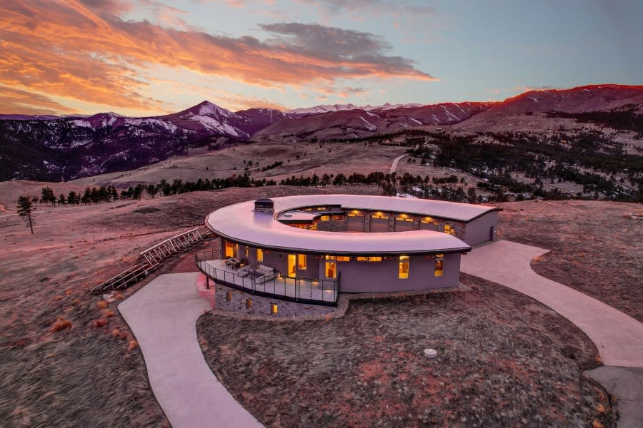 This U-shaped house in the Boulder foothills is worth $3M