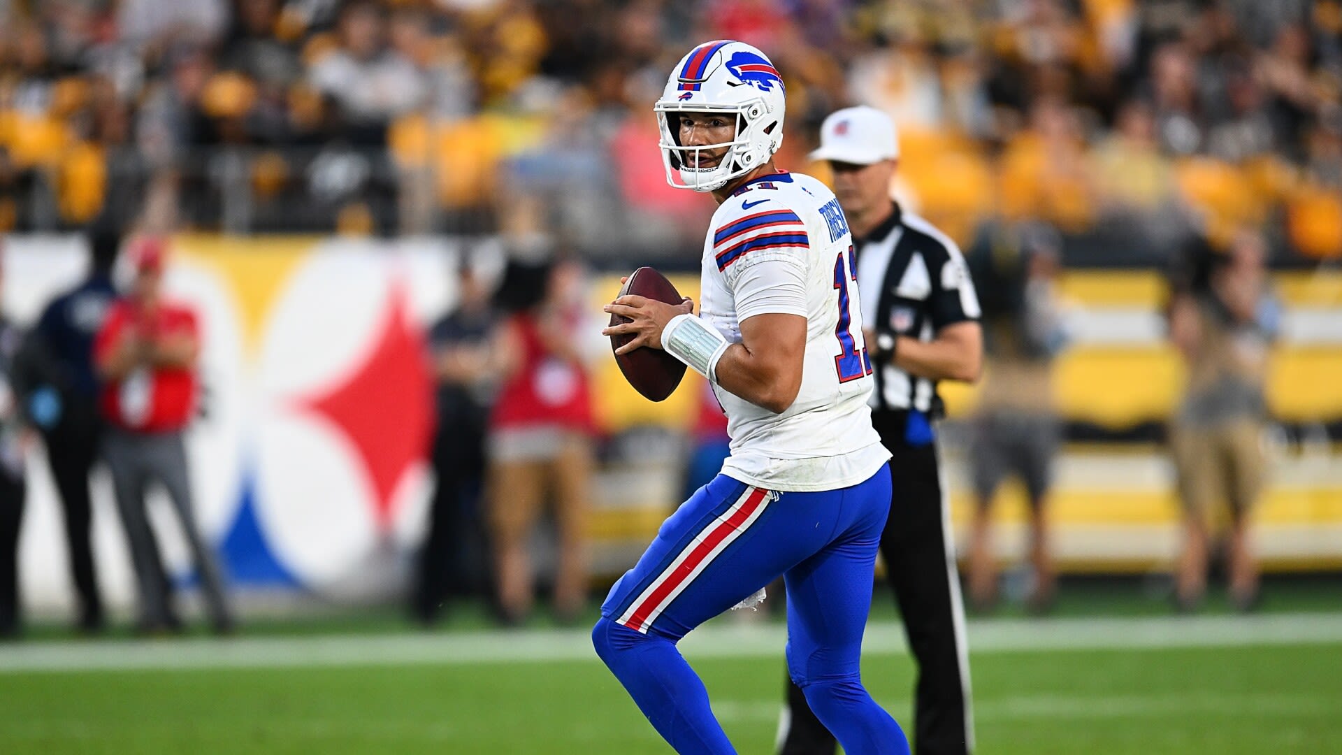 Mitchell Trubisky off injury report, set to back up Josh Allen Sunday