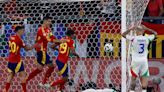 Eurocopa 2024: España le ganó a Italia por un gol en contra y se aseguró la clasificación a octavos y el primer puesto del grupo