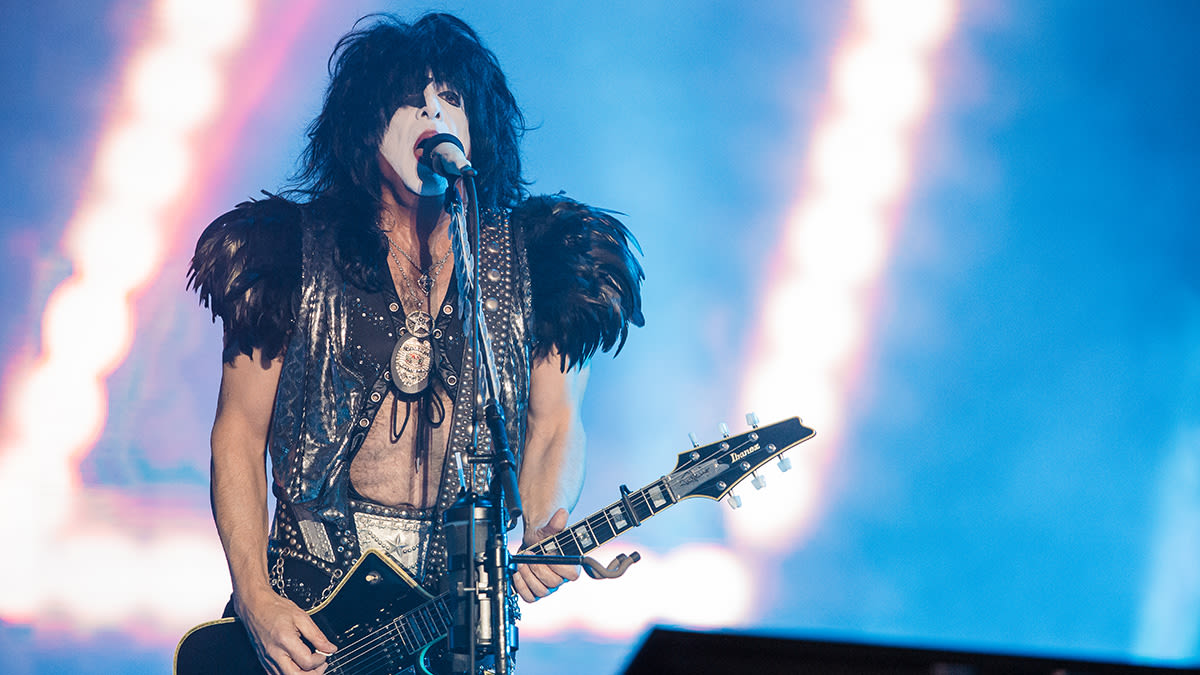 Paul Stanley admits he hasn't picked up the guitar in a while for fear he'll miss Kiss