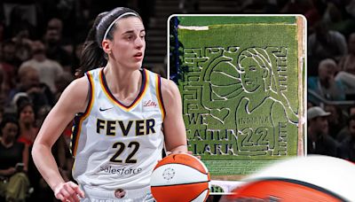 Fever's Caitlin Clark corn maze will blow your mind