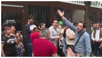 Tensión y gritos en filas del consulado mexicano en Nueva York