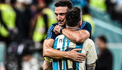 Lionel Scaloni fue contundente sobre el posible retiro de Messi: «Somos demasiado melancólicos» - Diario Río Negro
