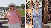 Woman sees nine stone weight loss – size peaked at 19 stone after losing her husband