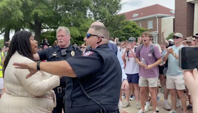 Ole Miss students taunt Black woman with monkey noises