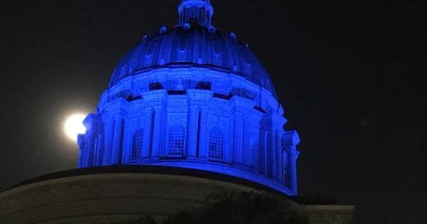 Capitol dome to shine blue to honor fallen law enforcement officers