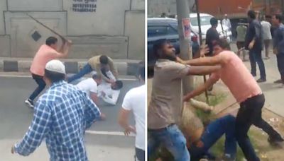 Ghaziabad road rage: Men attack each other with sticks, video goes viral on social media