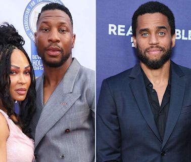 Meagan Good slams viral clip of Michael Ealy seemingly ignoring her boyfriend Jonathan Majors