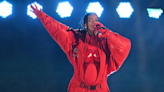 Rihanna Confirms She’s Pregnant With Baby Number 2 At the Super Bowl—See Her Showing Off Her Baby Bump