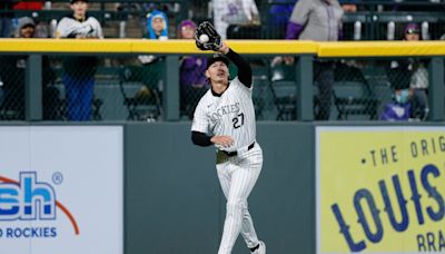 Colorado Rockies Rookie Jordan Beck Suffers Broken Hand After Making Diving Catch