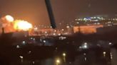 Moment Ukraine unleashes hell on Vlad's battleships as £80million spy vessel hit