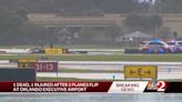 At least one dead as storm flips private jets at exclusive Florida airport