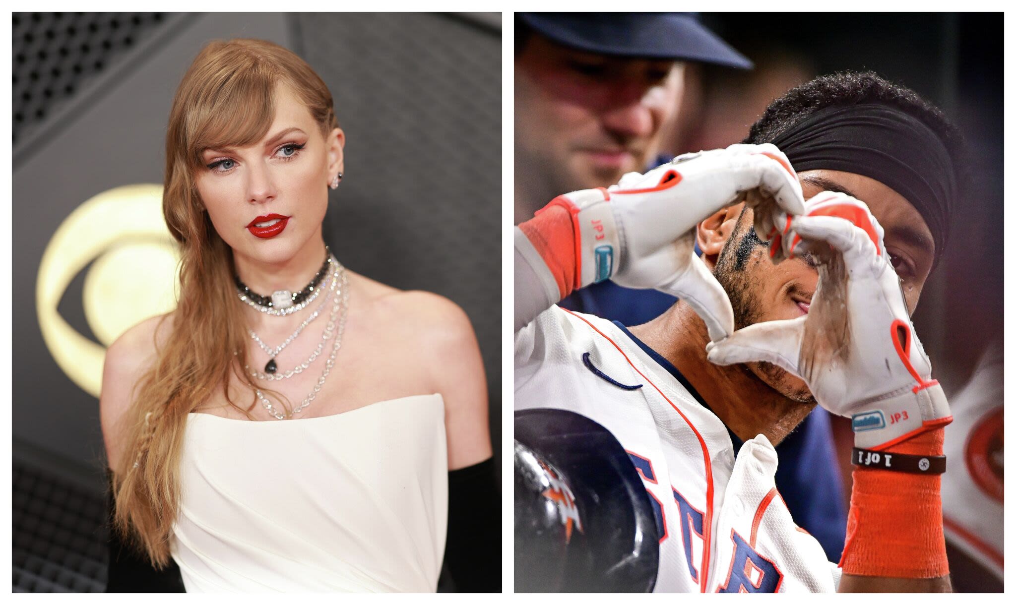 Astros players' darkest secret? A lot of them like Taylor Swift.