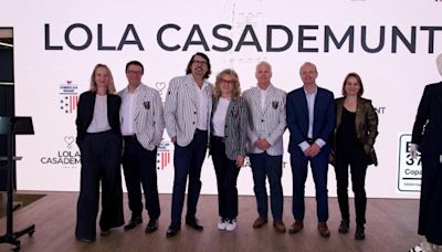 Lola Casademunt vestirá al equipo del New York Yacht Club American Magic