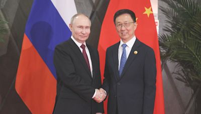 普京訪華｜哈爾濱出席俄中博覽會開幕式 與韓正會談