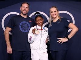 UGA hires Simone Biles’ personal coach, promotes assistant as women’s gymnastics co-head coaches