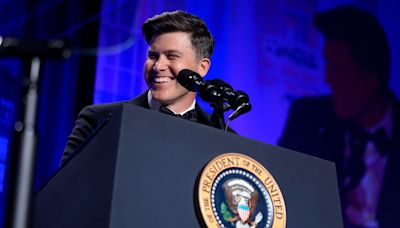 WATCH: Colin Jost roasts the room at White House Correspondents’ Dinner
