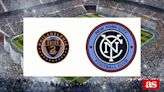 Philadelphia Union vs New York City: estadísticas previas y datos en directo | MLS - Liga USA 2024
