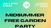 Studio 338 Midsummer Free Garden Party at Studio 338