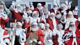 Here comes Santa and Santa and Santa for 18th annual gathering on Cape Cod