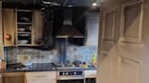 Person burnt after using dog bed to tackle fire