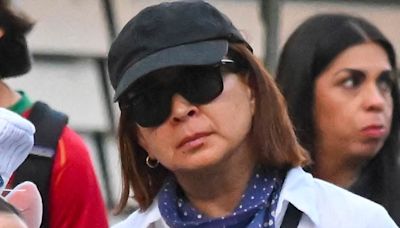 Maya Rudolph and Paul Thomas Anderson enjoy family day at Disneyland