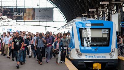 Por una protesta gremial los trenes funcionan a 30 kilómetros por hora