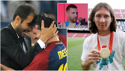 Leo Messi's brilliant story on why Pep Guardiola let him go to the Olympics against Barca wishes