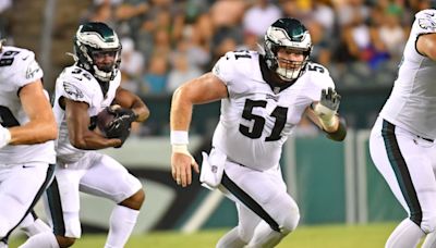 Eagles' Jurgens Not Focused on Being Jason Kelce: 'Trying to Be Myself'