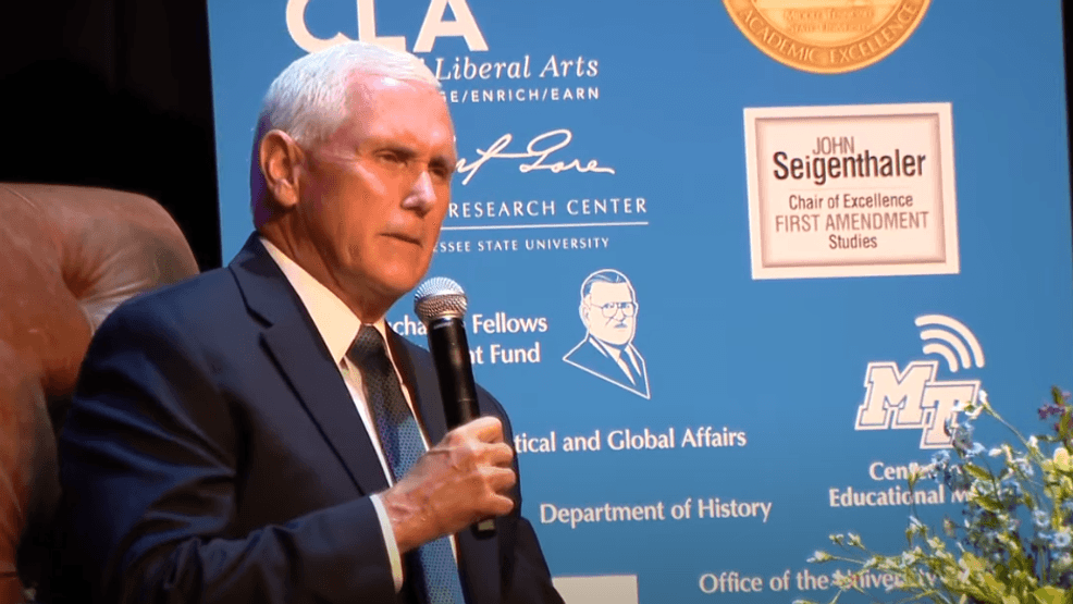 Former Vice President Mike Pence Keynote Speaker at MTSU’s Constitution Day Celebration