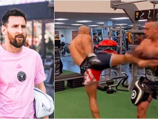 Watch Lionel Messi's Bodyguard Yassine Chueko's Ferocious MMA-Style Training