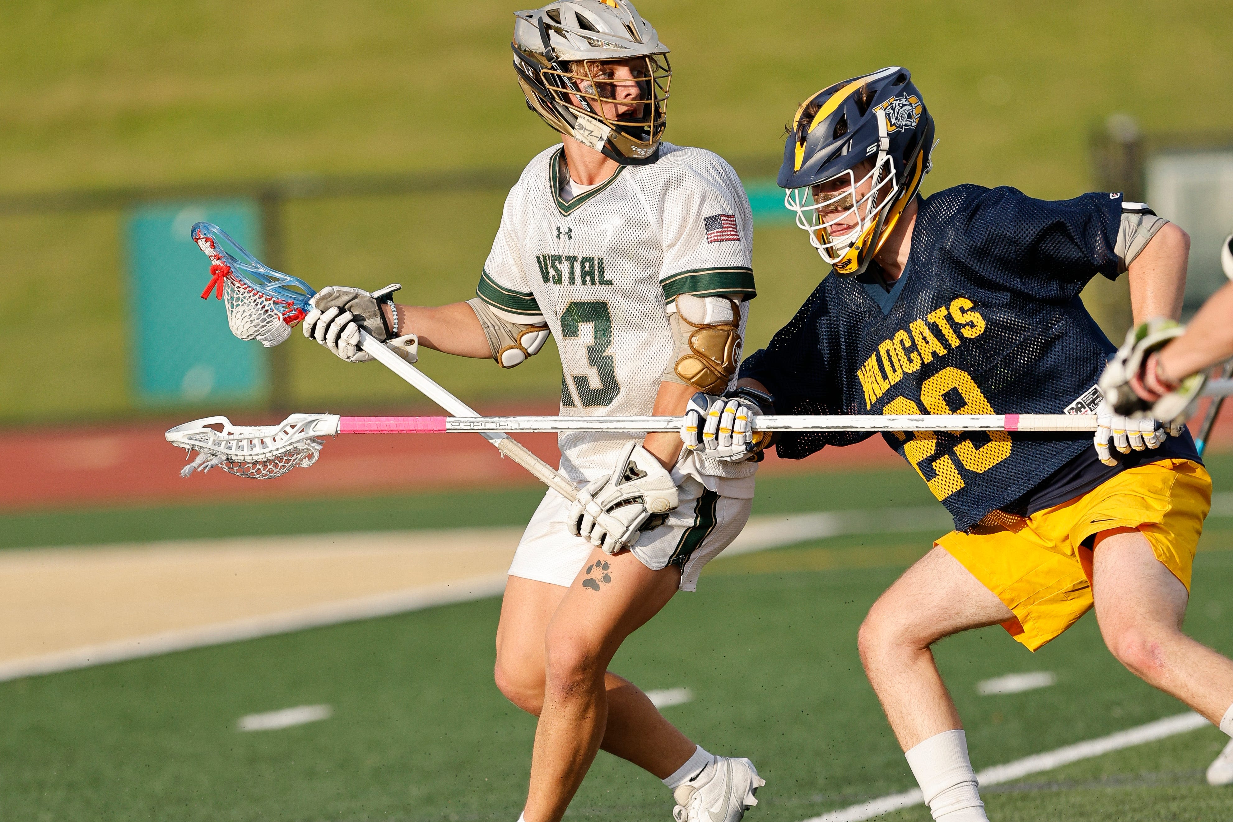 Victor scores first 13 goals in 17-6 lacrosse state semifinal win against Vestal