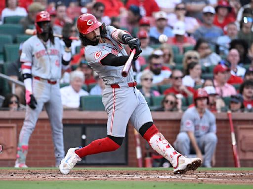 Jonathan India has 2 hits to extend hitting streak to 9 games, Reds beat Cardinals 11-4