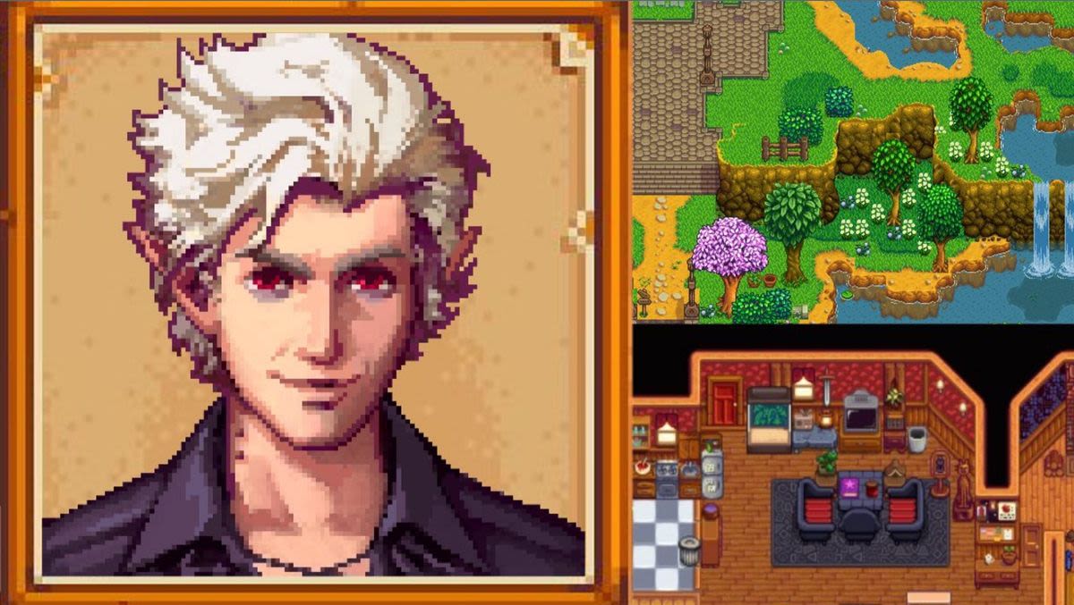 A group of modders are building 'Baldur's Village' in Stardew Valley, an idyllic little town where you can date Astarion and maybe hang out with some of those other guys