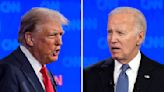 Trump y Biden chocan sobre economía y aborto en su debate como candidatos presidenciales