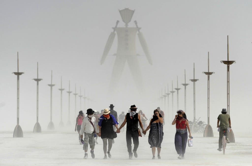 Burning Man, home of 'radical self expression,' removes pro-Palestinian sculpture from its website