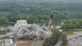 Retired power plant in Gadsden area leveled in demolition blast Saturday