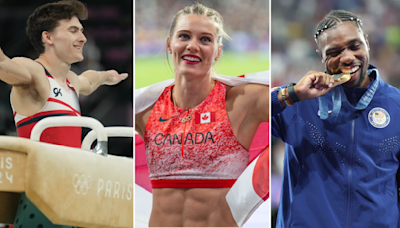 Noah Lyles, Alysha Newman, Stephen Nedoroscik: The Olympic athletes making our hearts race