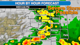 Severe weather threat continues in central Illinois Wednesday. Here's the latest forecast