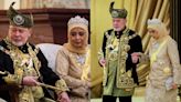 Queen Raja of Malaysia Wears Historic Gandik Diraja Tiara for the Coronation of Sultan Ibrahim at the National Palace