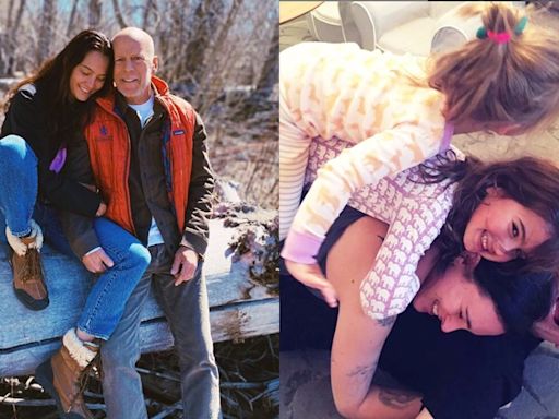 ¡Irreconocibles!, así han crecido las hijas que Bruce Willis tuvo con Emma Heming