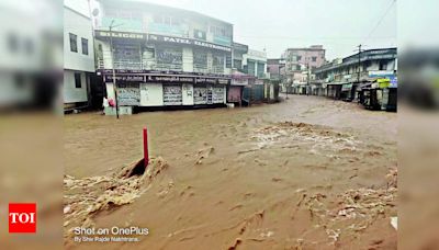 Rain havoc in Dwarka: Rescue operations ongoing | Rajkot News - Times of India