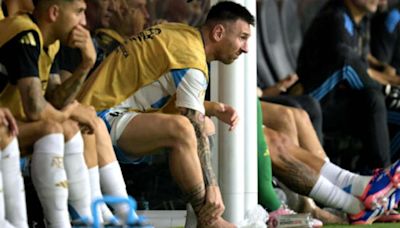 Exames apontam lesão de ligamento, e Messi não tem prazo de retorno