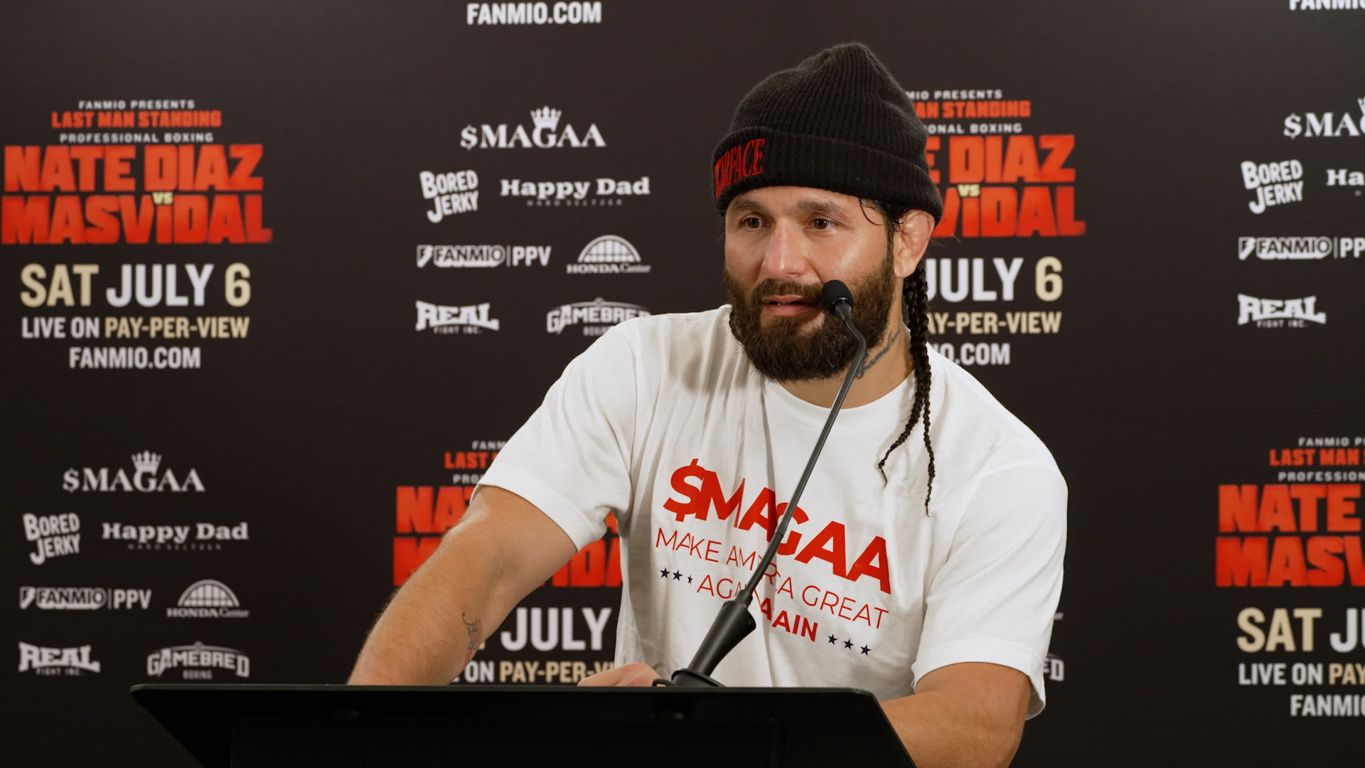Jorge Masvidal feels burned by judges after boxing loss to Nate Diaz: ‘There’s just no way’