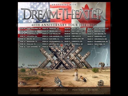 An Evening With Dream Theater 40th Anniversary North American Tour Announced